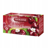 Teekanne World of Fruits Sweet Cherry Aromatyzowana mieszanka herbatek owocowych 50 g (20 x 2,5 g)