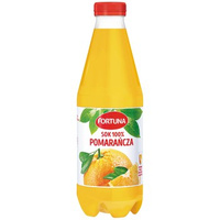 Fortuna Sok 100% pomarańcza 1 l