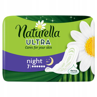 Naturella Ultra Night Podpaski ze skrzydełkami x7