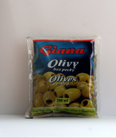 Giana Oliwki zielone bez pestki 200ml