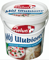 Wieluń Twarożek kanapkowo-sernikowy Mój Ulubiony wiadro 1kg