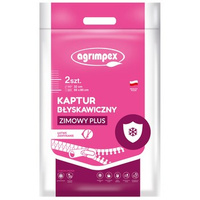 Agrimpex Kaptur ochronny zimowy błyskawiczny 50x80 cm 2 szt.