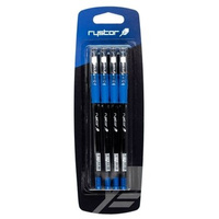 Długopis FUN PEN FN-07 niebieski 4sztuki blister Rystor