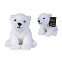 Disney Nat Geo Niedźwiedź Polarny, maskotka pluszowa 25cm