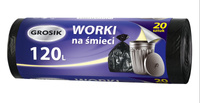 Grosik Worki na śmieci 120 l 20 szt