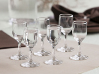 Kieliszek do wódki 35ml Diamond komplet 6 sztuk