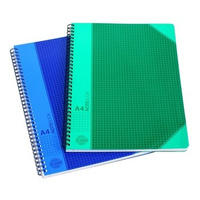 Kołonotatnik A4/80k plast. mix  Taurus Studio