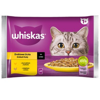 WHISKAS DROBIOWA UCZTA 4X85G