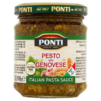 Ponti Sos pesto z bazylią 190 g