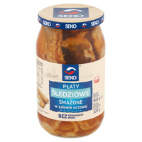 Seko Płaty śledziowe smażone w zalewie octowej 800 g
