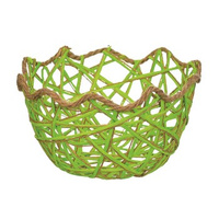 JUMI Koszyk papierowy - skorupka, zielony