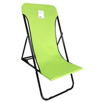Leżak plażowy zielony Comfort Living