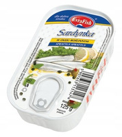 EVRAFISH sardynka w oleju rzepakowym 125 g