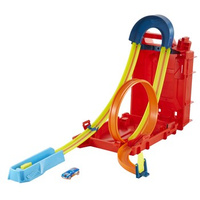 Hot Wheels Track Builder Kanister Zestaw kaskaderski Pudełko, HDX78