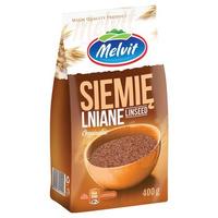 MEL.SIEMIĘ LNIANE 400G