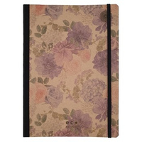 Eco brulion FLEXI MISTY FLOWERS 96k B5, kratka, k r a f t