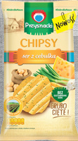 Przysnacki Chipsy o smaku ser z cebulką 135 g