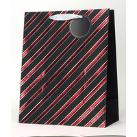 TQ-30 Torebka prezentowa złocona, brokat duża