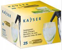 Naboje do syfonu do wodygazowanej 25szt Kayser