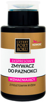 Cztery Pory Roku Ekspresowy Zmywacz do paznokci Wzmacniający z Fioletowym Ryżem 200ml