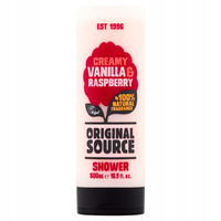Original Source Creamy Vanilla & Raspberry Żel pod prysznic 500 ml