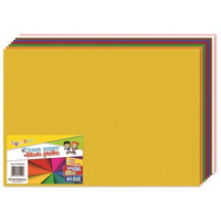 Bibuła gładka GIMBOO w składkach 50x70cm 24 arkusze mix