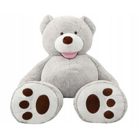 Miś Gustaw Miś pluszowy Amigo 130cm szary