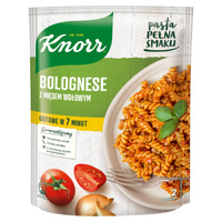 Knorr Makaron bolognese z mięsem wołowym 160g