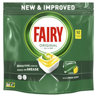 Fairy Platinum Plus All in One Yellow Kapsułki do zmywarek 92 szt. 1243 g