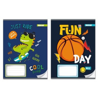 Zeszyt A5/16k. kratka No Name - Chłopiec Rexus