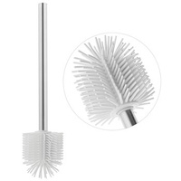 Zapasowa szczotka toaletowa do wc silikon, biała