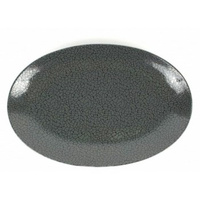 Półmisek owalny 31 cm Zina Graphite Porcelana Bogucice