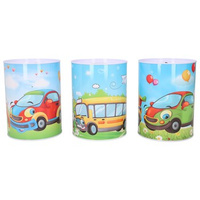 EM&EM Skarbonka metalowa 8 x12,5 cm mix