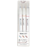 Cienkopis 2 lines mix A /3/ TOMA