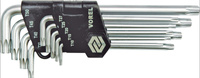 Klucze torx security 9 części T10-T50 CR-V