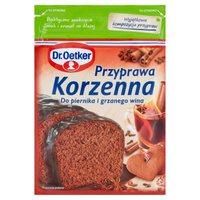 Dr. Oetker Przyprawa korzenna do piernika i grzanego wina 40 g