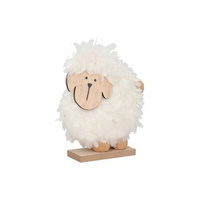 EM&EM Wielkanocna owieczka drewniana 12x12 cm