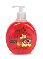 Attis fruit 0,5l mydło w płynie liczi i wanilia