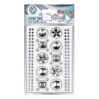 Pałac lodowy - naklejki dekoracyjne srebrne