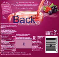 Saga Herbatka owocowa o smaku owoce leśne 34 g (20 torebek)