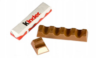 Kinder Chocolate Batoniki z mlecznej czekolady z nadzieniem mlecznym 50 g