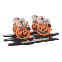 Spinacze z motywem halloween 4szt