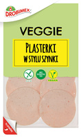 Veggie Plasterki w stylu szynki 80g Drobimex
