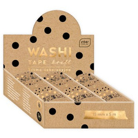 Taśma dekoracyjna Kraft 15mmx5m INTERDRUK