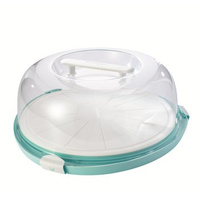 Pojemnik na ciasto okrągły, płaski emilio O38x13,5 Keeeper