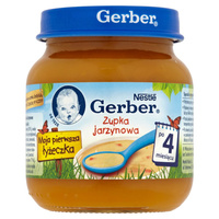 Gerber Zupka jarzynowa dla niemowląt po 4 miesiącu 125g