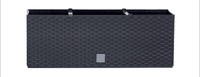 Doniczka Prosperplast  Rato Case 51,4x19,2x18.65cm antracyt+system nawadniający