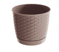 Doniczka Prosperplast Ratolla śr 16,5 cm mocca