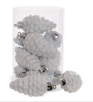 Jumi Formówki szyszki w tubie, połysk - komplet 12 sztuk 6 cm