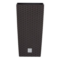 Doniczka Prosperplast Rato Square 20x20x37,6 cm umbra